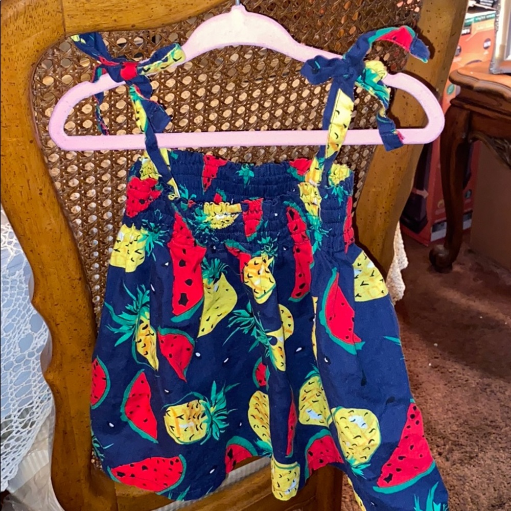 A summer top for infants